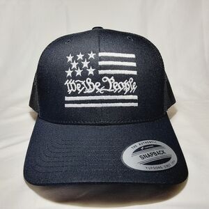 We The People Curved Bill Snapback Adjustable Direct Embroider…